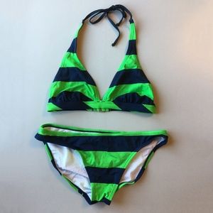 Tommy Hilfiger 2 Striped Piece Bikini